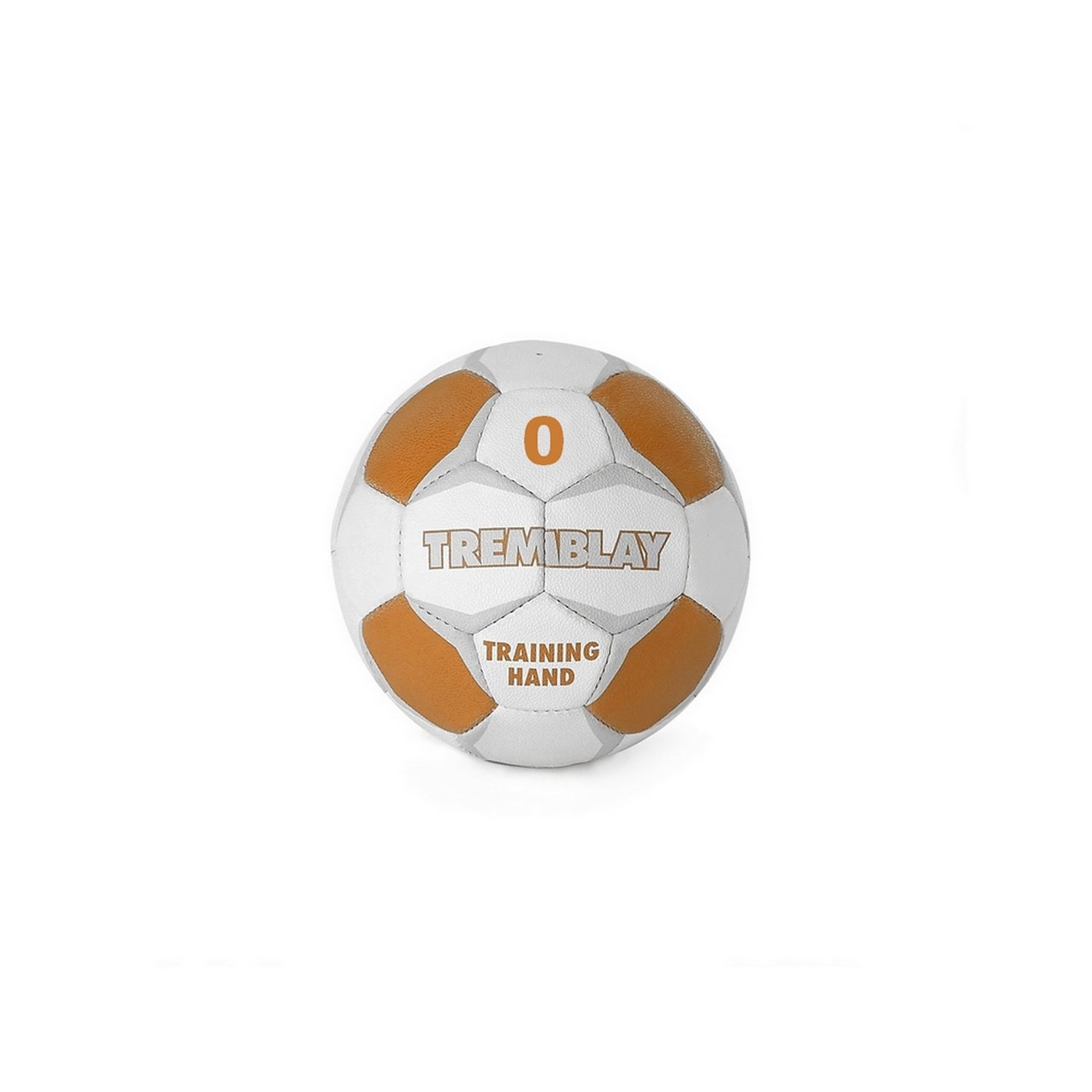 TREMBLAY_hdb1800_ballon_de_handball_training_taille-0_blanc_orange_sgequipement_sg_eguipement