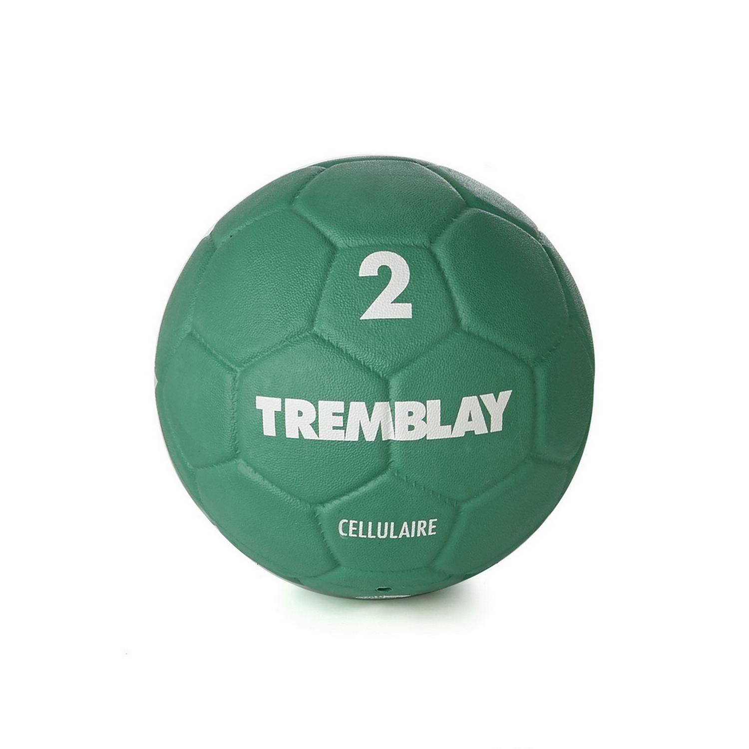 TREMBLAY_HSC2_ ballon_de_handball_cellulaire-hand_taille-2_vert_sgequipement_sg_equipement