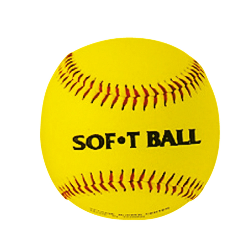 TREMBLAY_bs111_balle_de_baseball_avec_coeur_en_mousse_12_jaune_sgequipement_sg_equipement