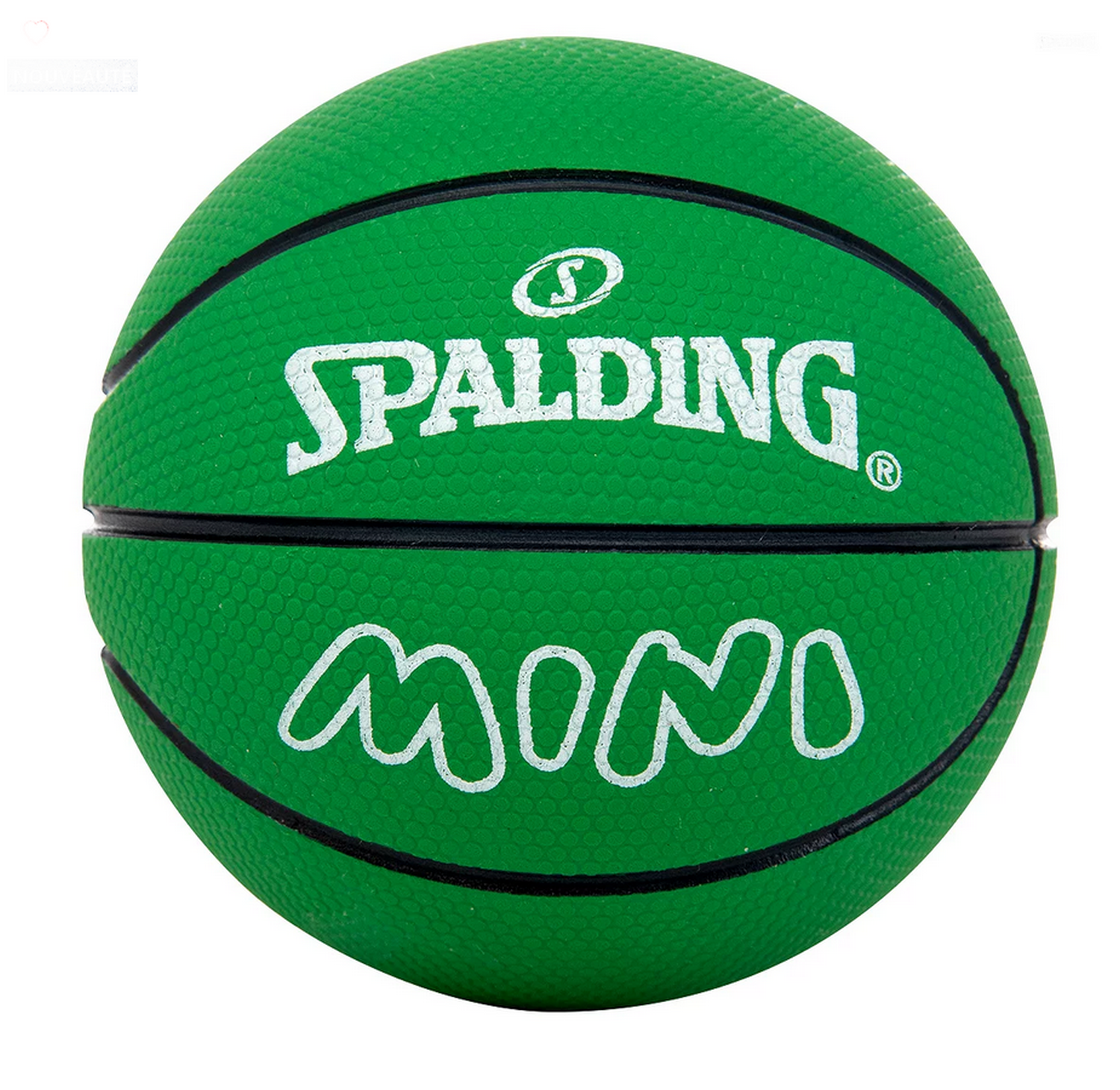SPALDING_Spaldeen_green_mini_balle_de_basket_caoutchouc_sgequipement_sg_equipement