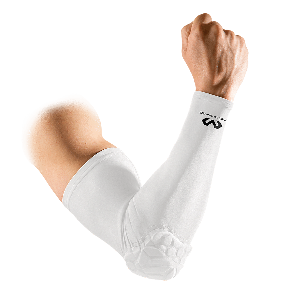 McDavid_6500_manchon_de_compression_avec_coussinet_blanc_sgequipement_sg_equipement