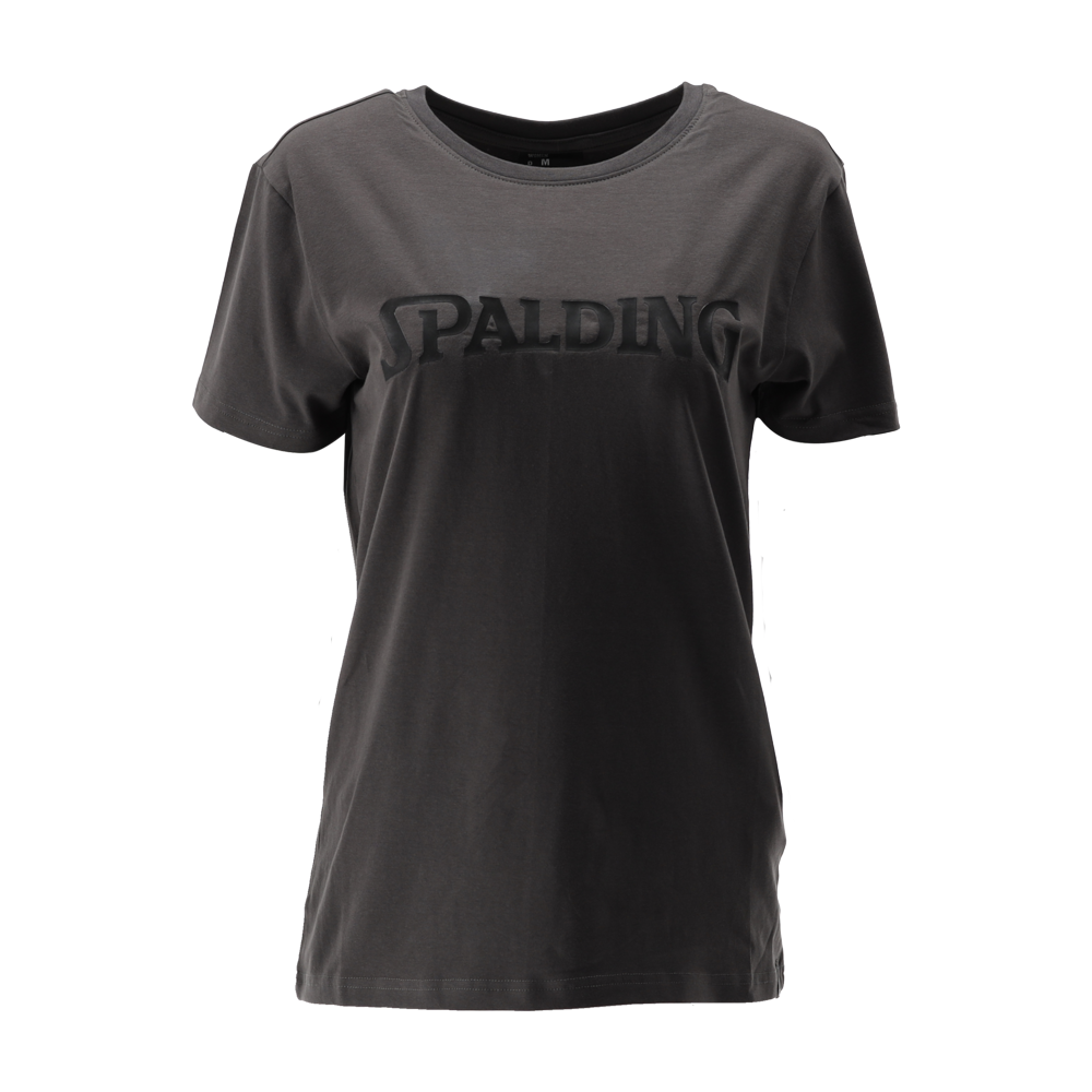 SPALDING_40232028-CH-BK_tee-shirt_logo_women_de_basket_charcoal_black_sgequipement_sg_equipement (1)