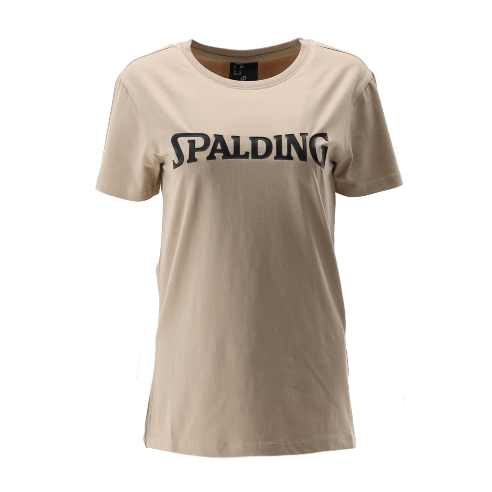 SPALDING_40232028-BE-BK_tee-shirt_logo_women_de_basket_beige_black_sgequipement_sg_equipement (1)