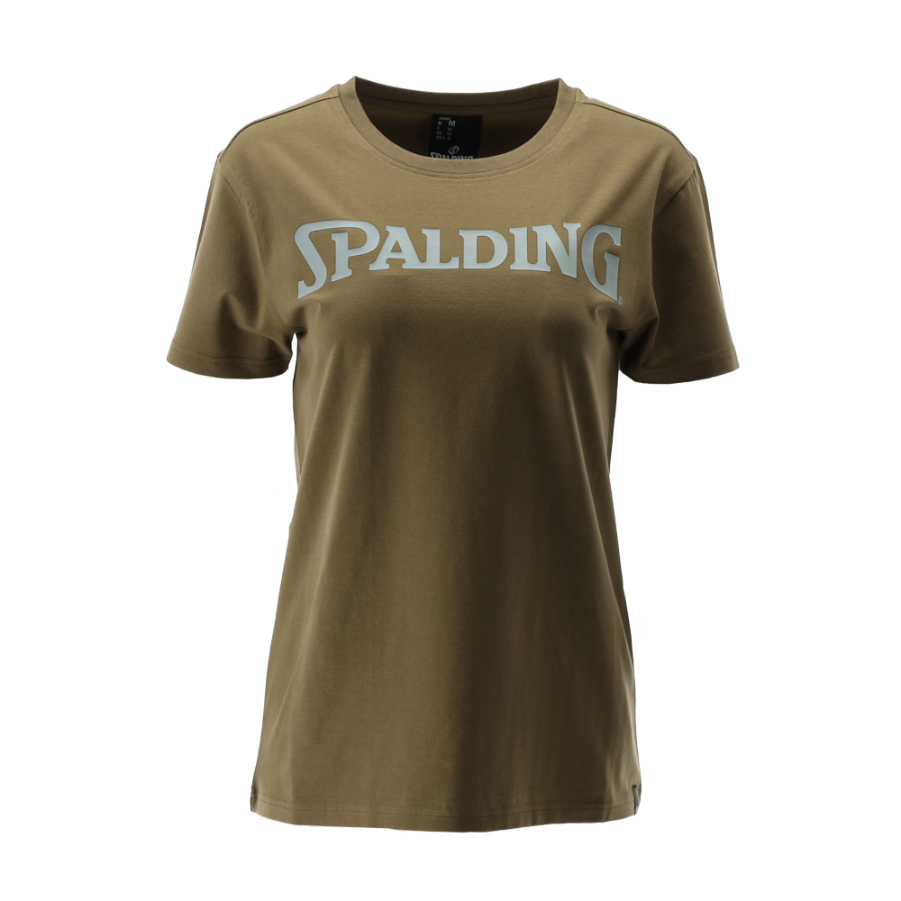 SPALDING_40232028-KH-LG_tee-shirt_logo_women_de_basket_khaki_light-green_sgequipement_sg_equipement (1)