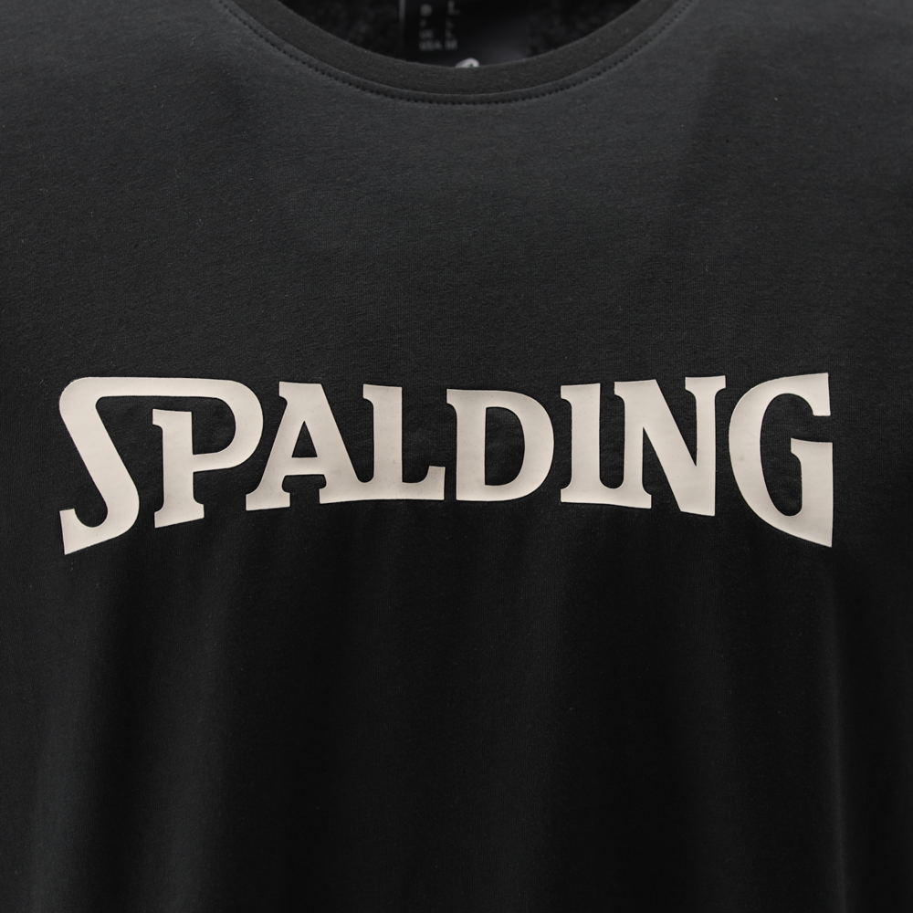 SPALDING_40232027-BK-BE_Tee-shirt_logo_men SS23_de_basket_black_beige_sgequipement_sg_equipement (3)