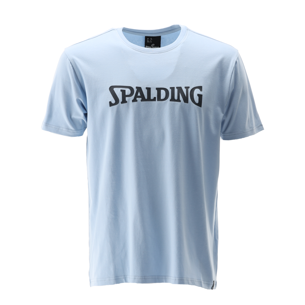 SPALDING_40232027-LB-NY_Tee-shirt_logo_men SS23_de_basket_light-blue_navy_sgequipement_sg_equipement (1)