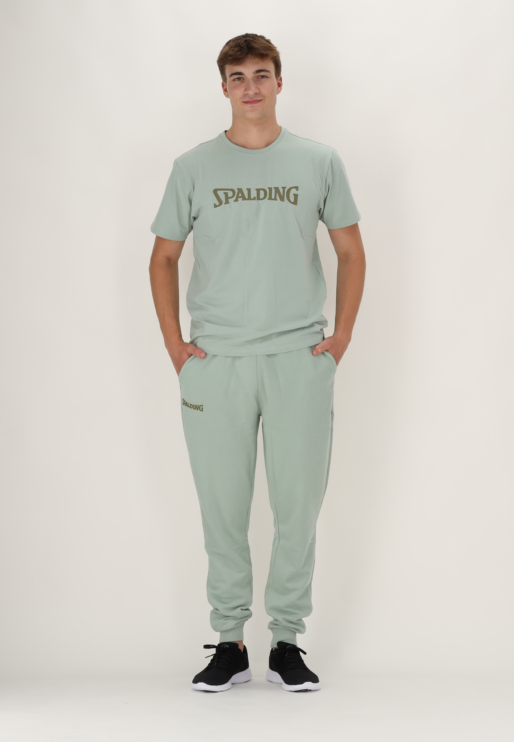 SPALDING_40232027-LGKH_Tee-shirt_logo_men SS23_de_basket_light-green_khaki_sgequipement_sg_equipement (2)