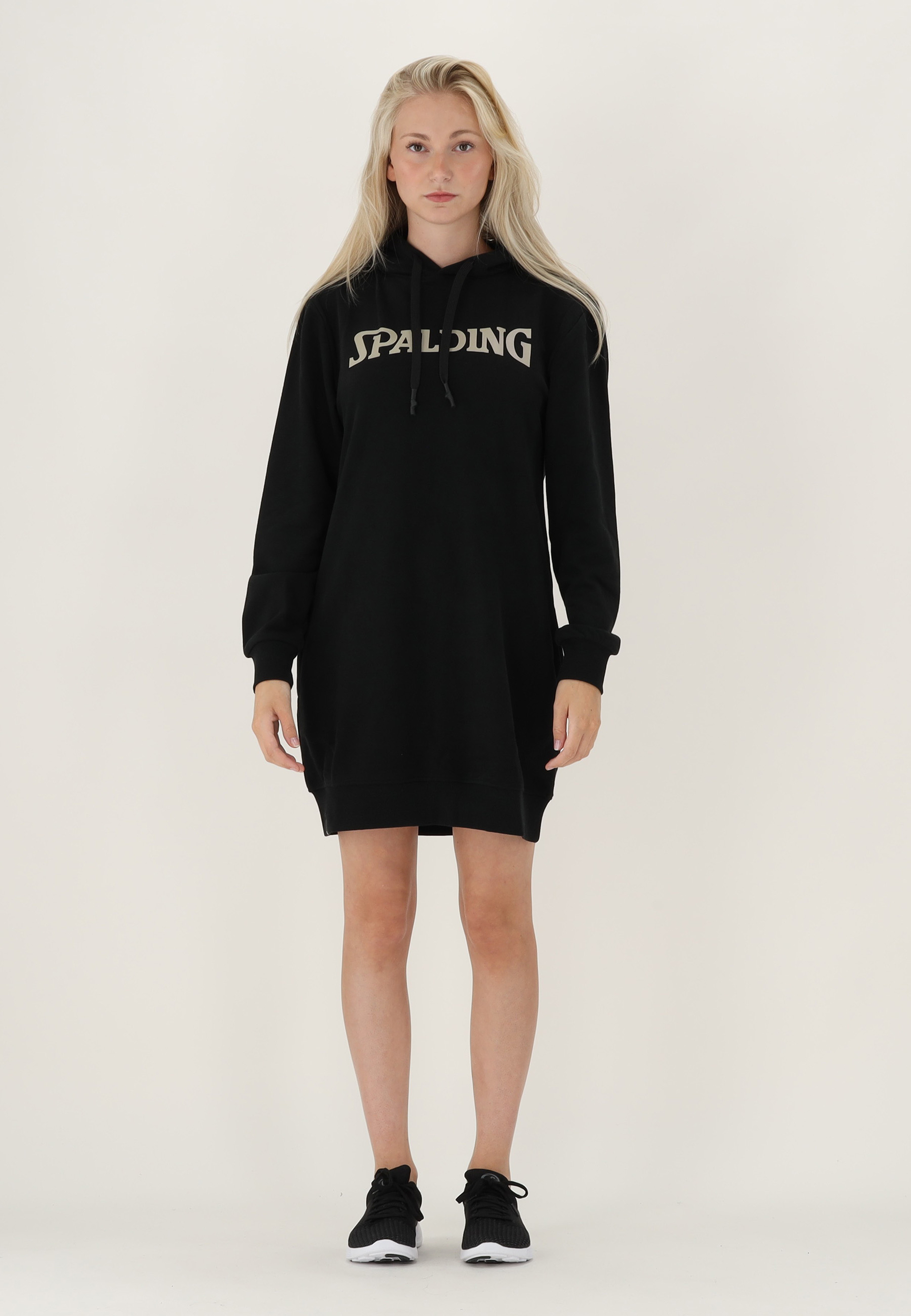 SPALDING_40232043-BK-BE_hoodie_dress_woman_robe_a_capuche_femme_black_beige_sgequipement_sg_equipement (1)