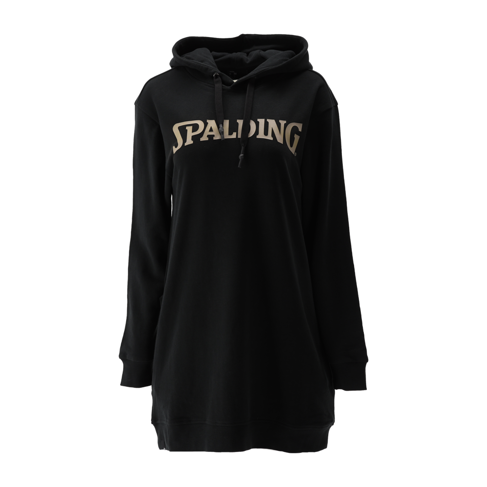 SPALDING_40232043-BK-BE_hoodie_dress_woman_robe_a_capuche_femme_black_beige_sgequipement_sg_equipement (1)