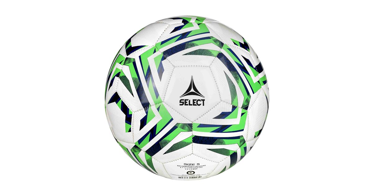 Pack De 12 Ballons De Football SELECT Viking DB V22 – Taille 5 – Blanc/Rouge/Vert