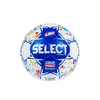 SELECT_L441142-160_mini_ballon_de_handball_ultimate_lnh_'ècm_white_blue_sgequipement_sg_equipement