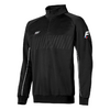 FORCE-XV_SWEAT_DEMI_ZIP_rugby_ACTION_noir_sgequipement_sg_equipement