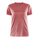 CRAFT_1911785-740000_tee-shirt_CORE_ESSENCE_ Logo_Tee_woman_coral_sgequipement_sg_equipement (1)