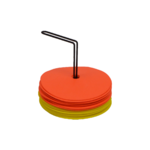 SPORTI_063303_lot_de_24_disques_de_reperage_jaune_orange_sgequipement_sg_equipement