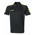 CORE_polo_homme_noir_safety_yellow