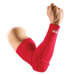 McDavid_6500_manchon_de_compression_avec_coussinet_rouge_sgequipement_sg_equipement