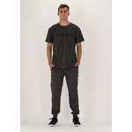 SPALDING_40232027-CH-BK_Tee-shirt_logo_men SS23_de_basket_charcoal_black_sgequipement_sg_equipement (1)