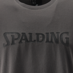 SPALDING_40232027-CH-BK_Tee-shirt_logo_men SS23_de_basket_charcoal_black_sgequipement_sg_equipement (3)