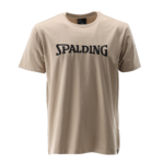 SPALDING_40232027-BE-BK__Tee-shirt_logo_men SS23_de_basket_beige_black_sgequipement_sg_equipement (1)