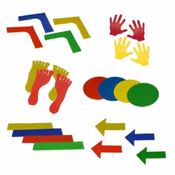 Kit D'agilité SPRI 14 Pièces – Entraînement Gym, Yoga, Running – Sol Antidérapant Orange