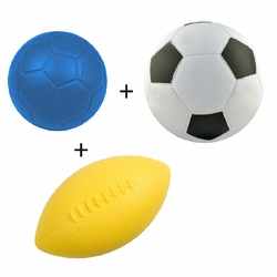 Ballon Mousse Football Ø 220mm - AS Équipement sportif