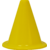 063330A_cone_souple_en_caoutchouc_20cm_jaune_sgequipement_sg_equipement