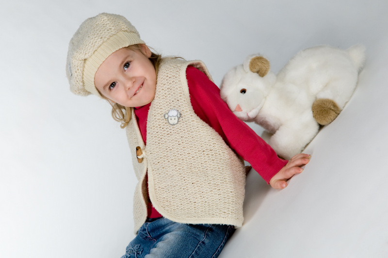 Gilet laine pour enfant