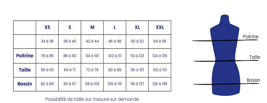 MESURE GILET