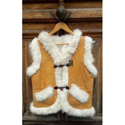 GILET BERGER EN AGNEAU DE BEARN OBJETS DE MEMOIRE ET CADEAUX