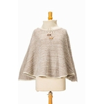 PONCHO COL TRICOT