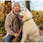 blouson laine chien