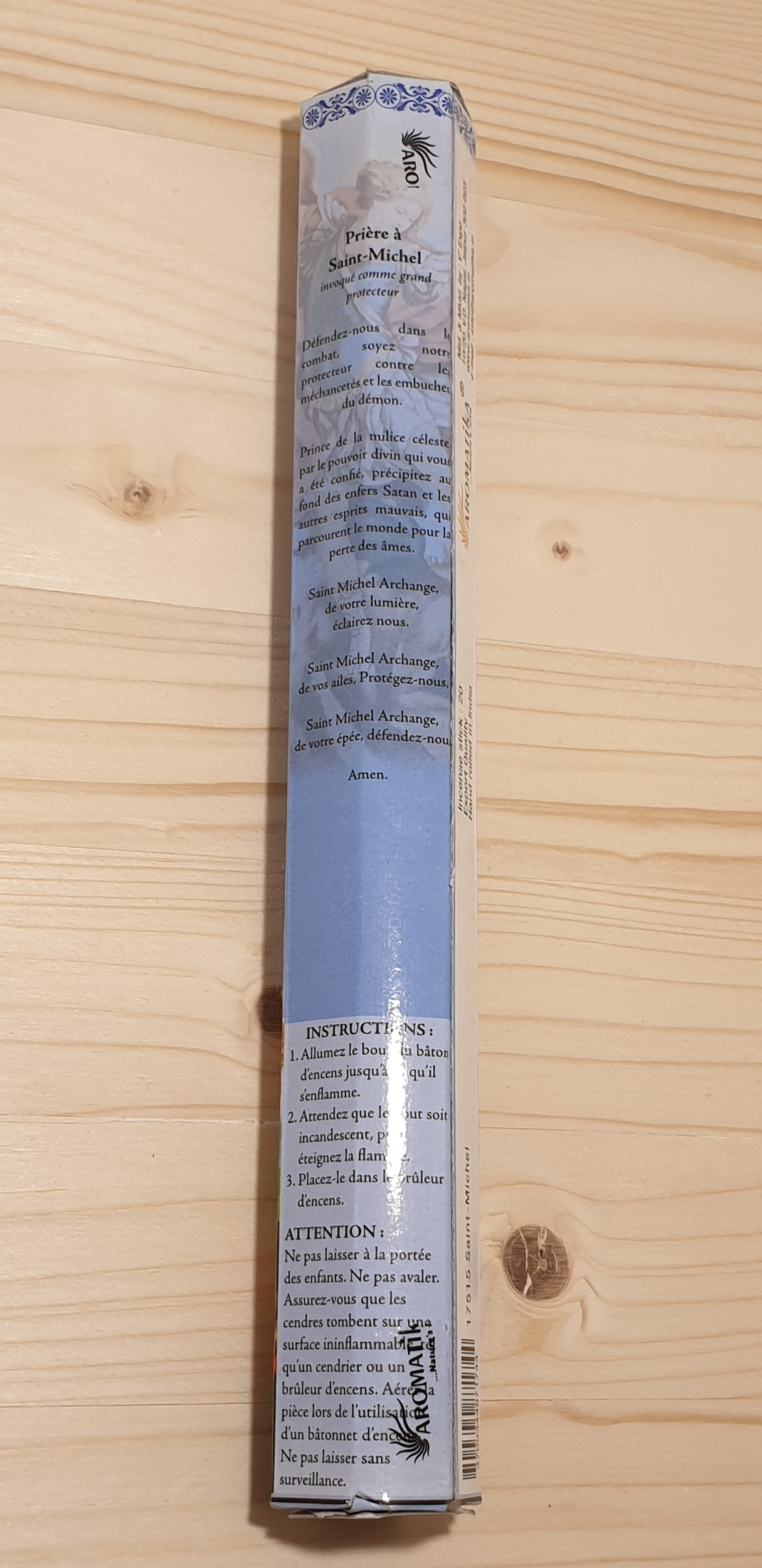 Encens Naturel & Religieux Archange Saint Michel / 20 Bât