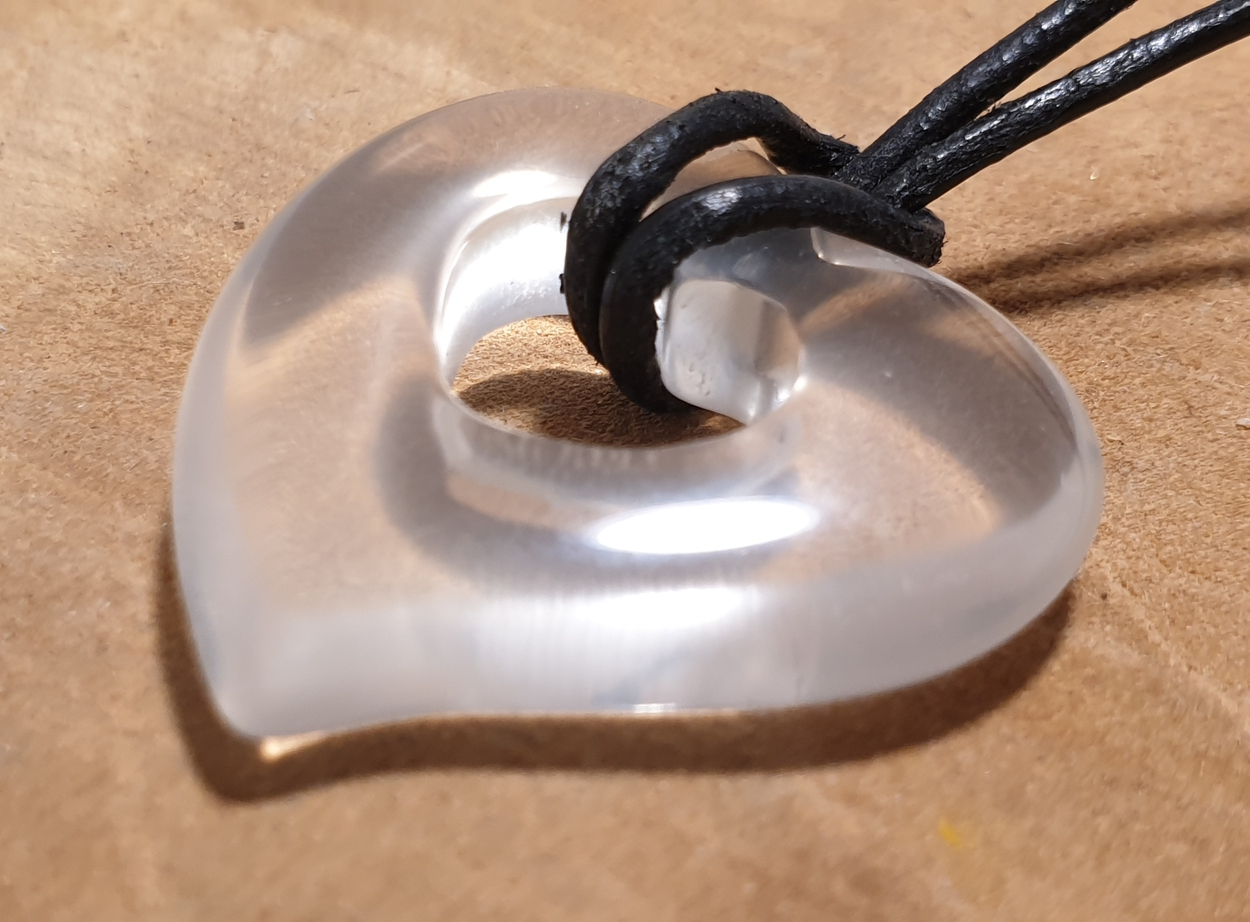 coeur dans un coeur cristal de roche 3