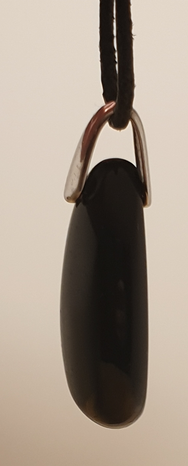 pendentif obsidienne noire 7