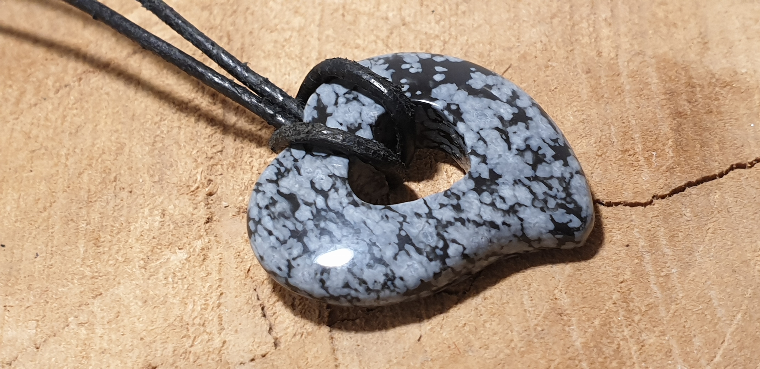 pendentif coeur ds coeur obsidienne neige 2