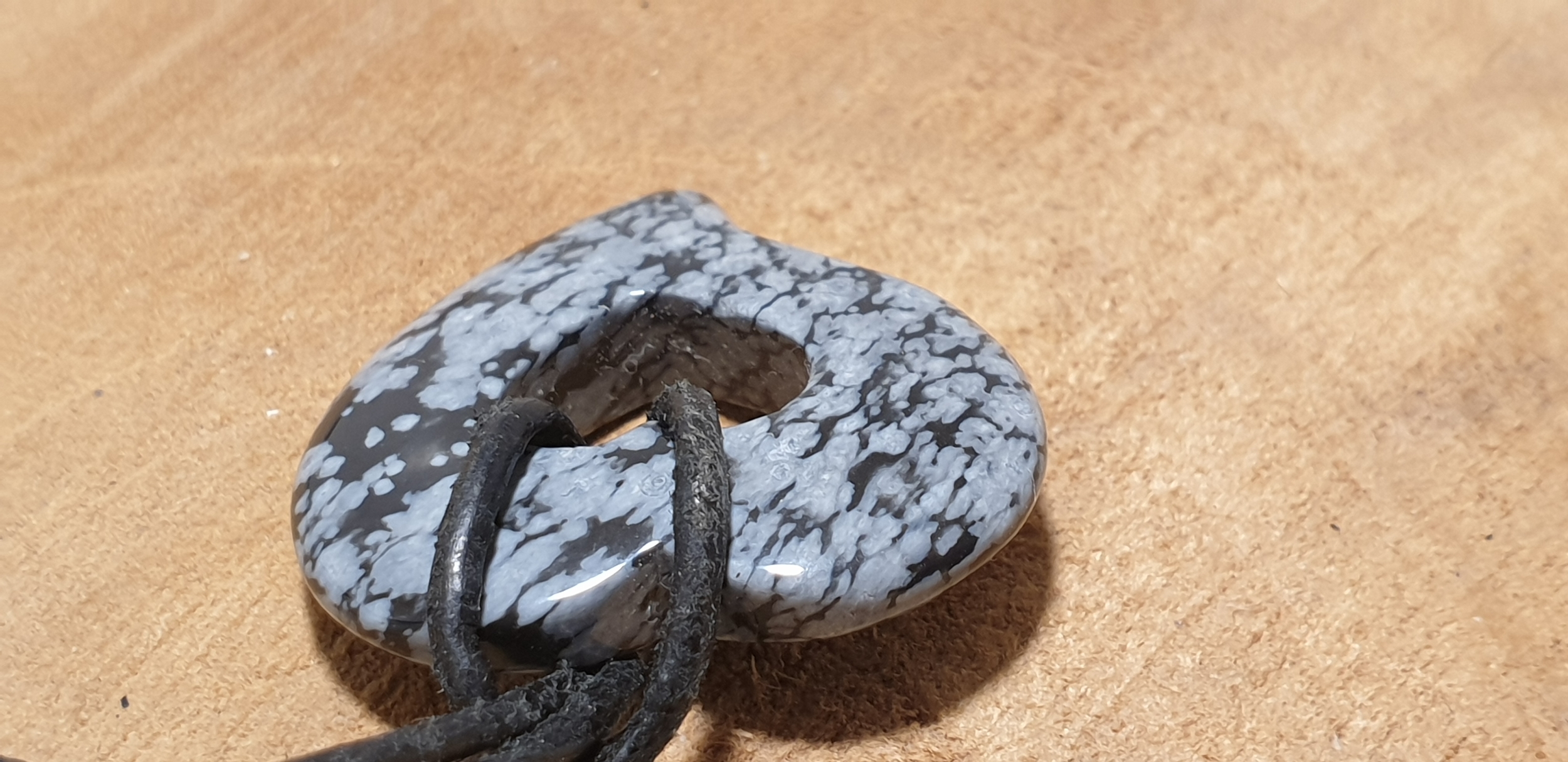 pendentif coeur ds coeur obsidienne neige 5