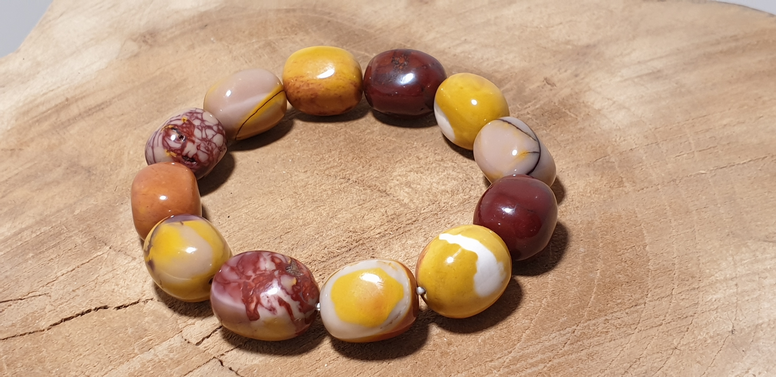 bracelet pépite jaspe mokaite 4