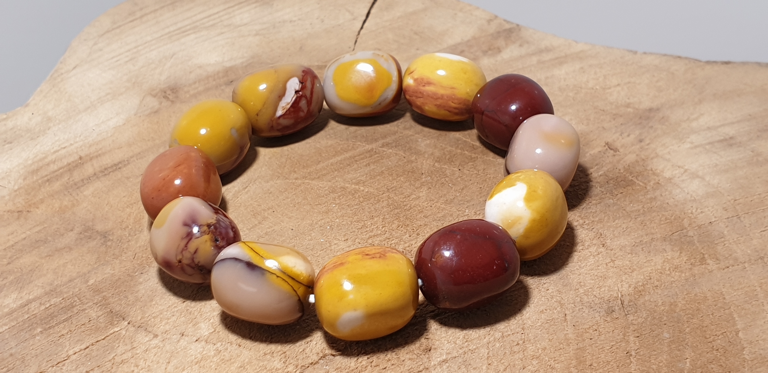 bracelet pépite jaspe mokaite 5
