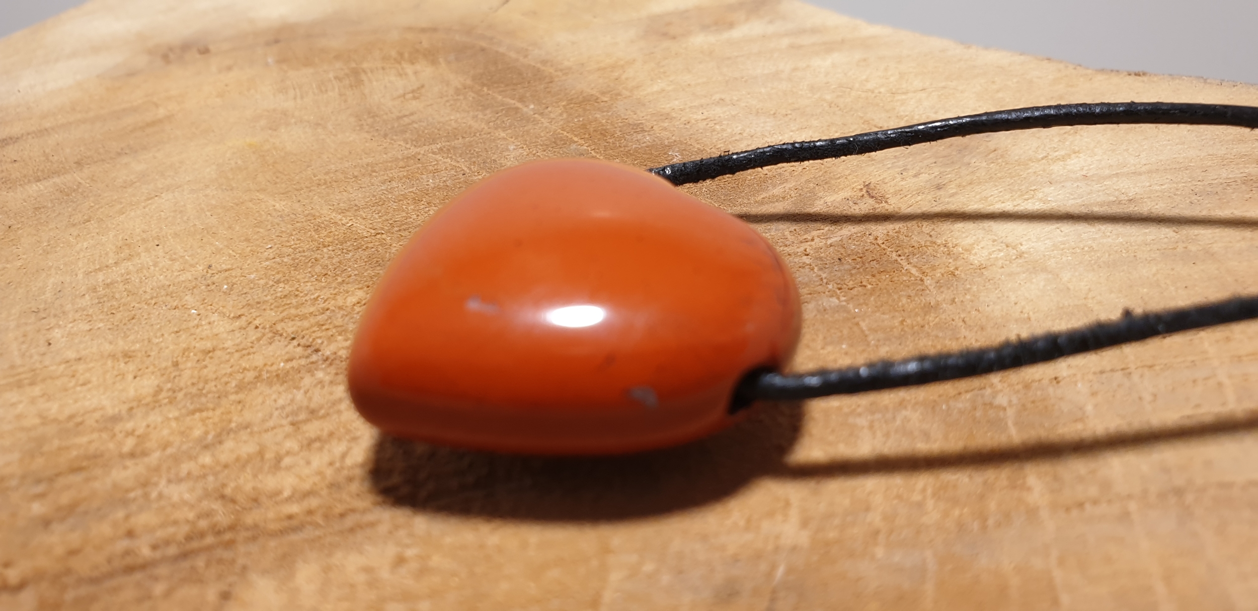 pendentif coeur jaspe rouge 4