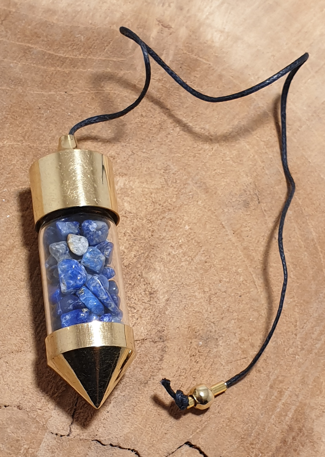 pendule laiton lapis lazuli 2