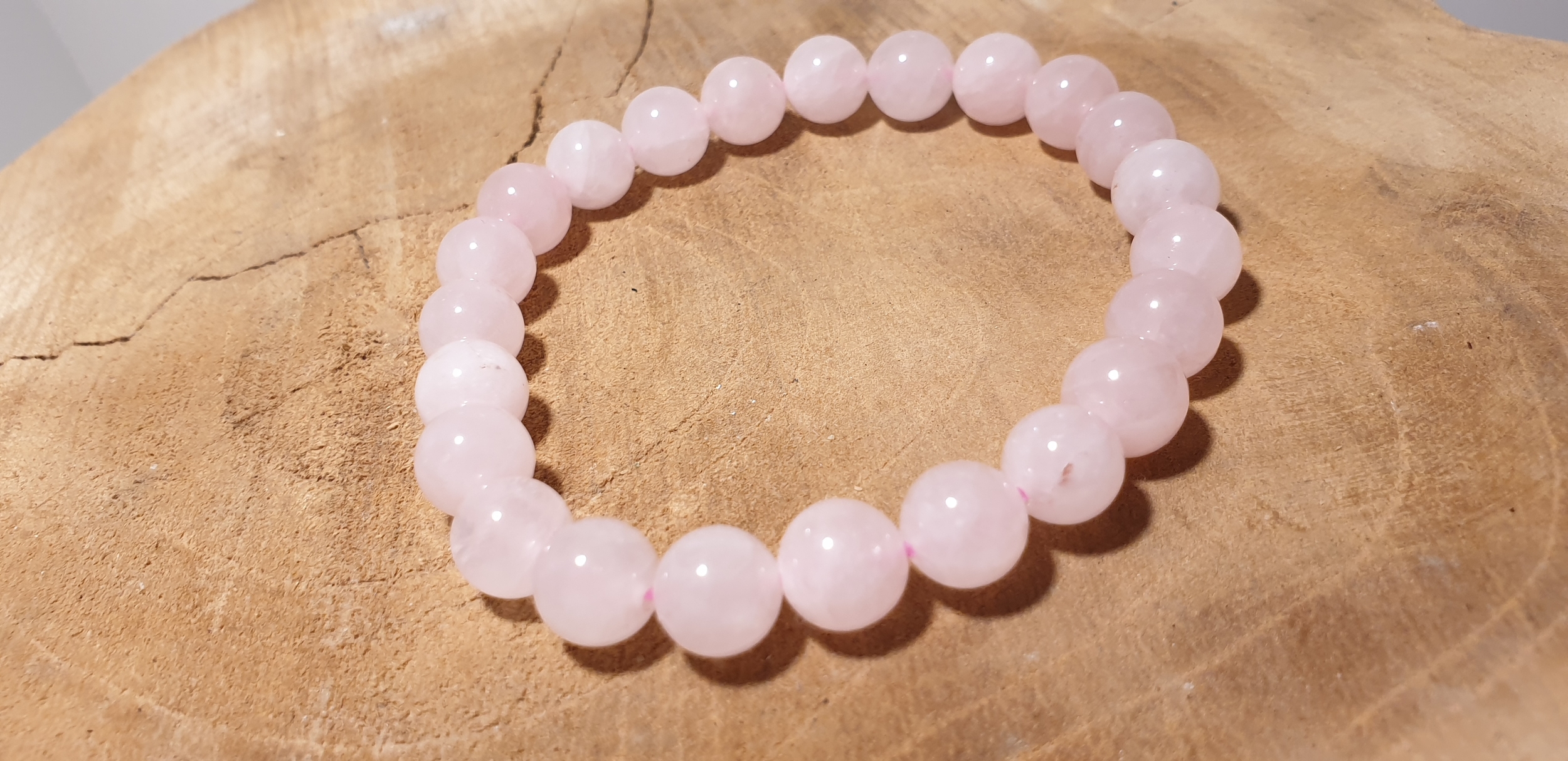 bracelet quartz rose 2