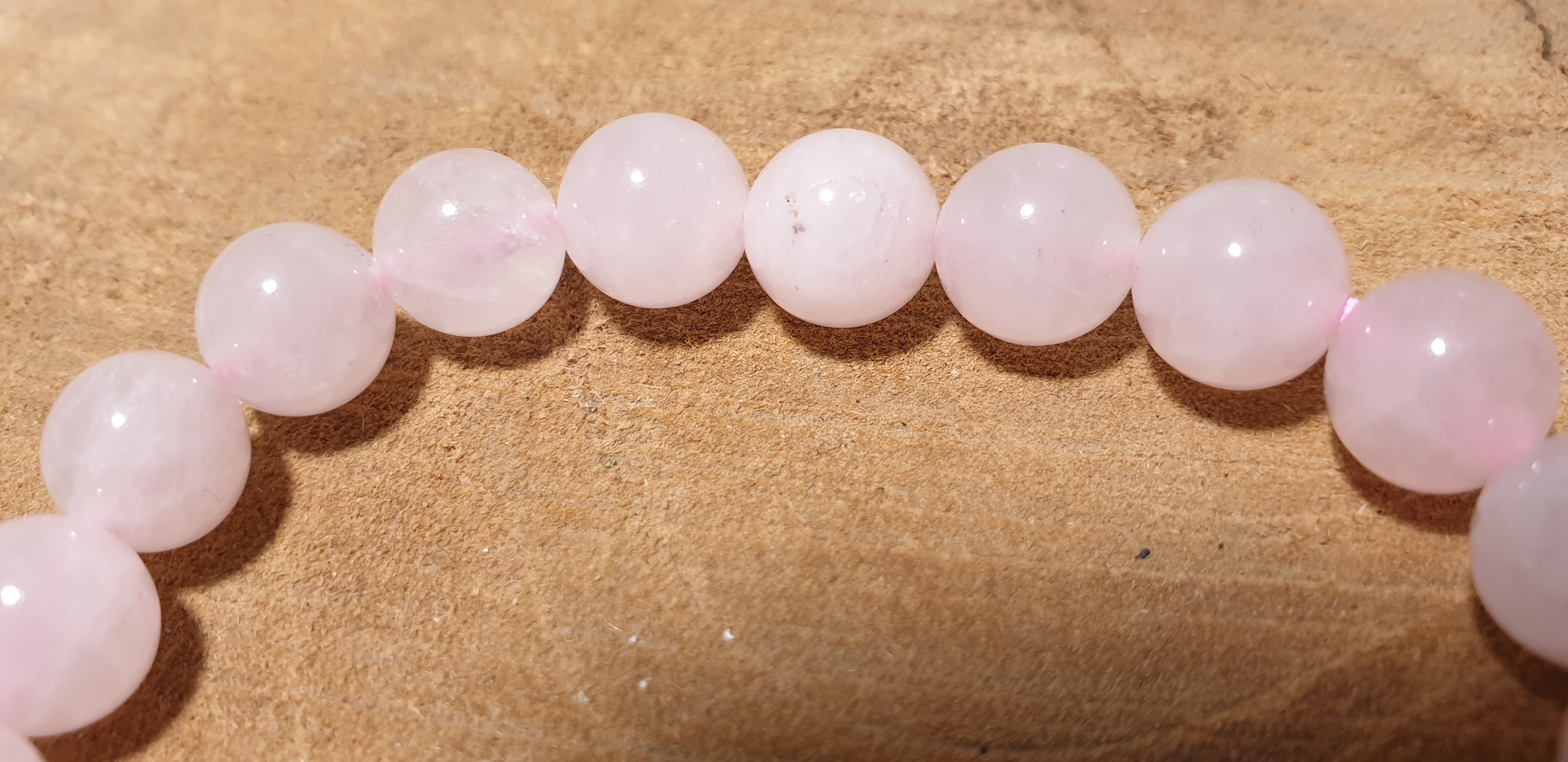 bracelet quartz rose 5