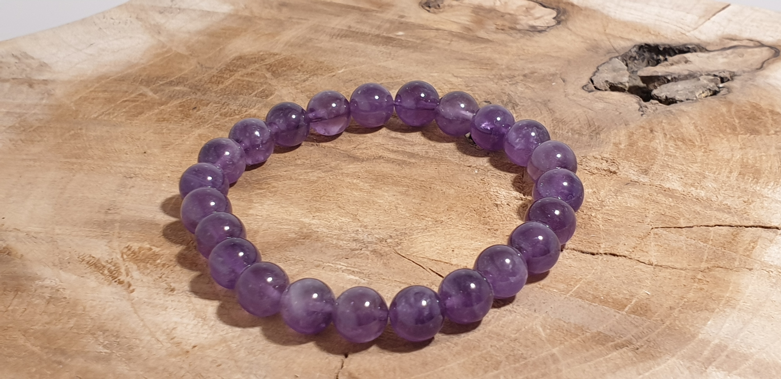 bracelet améthyste 3