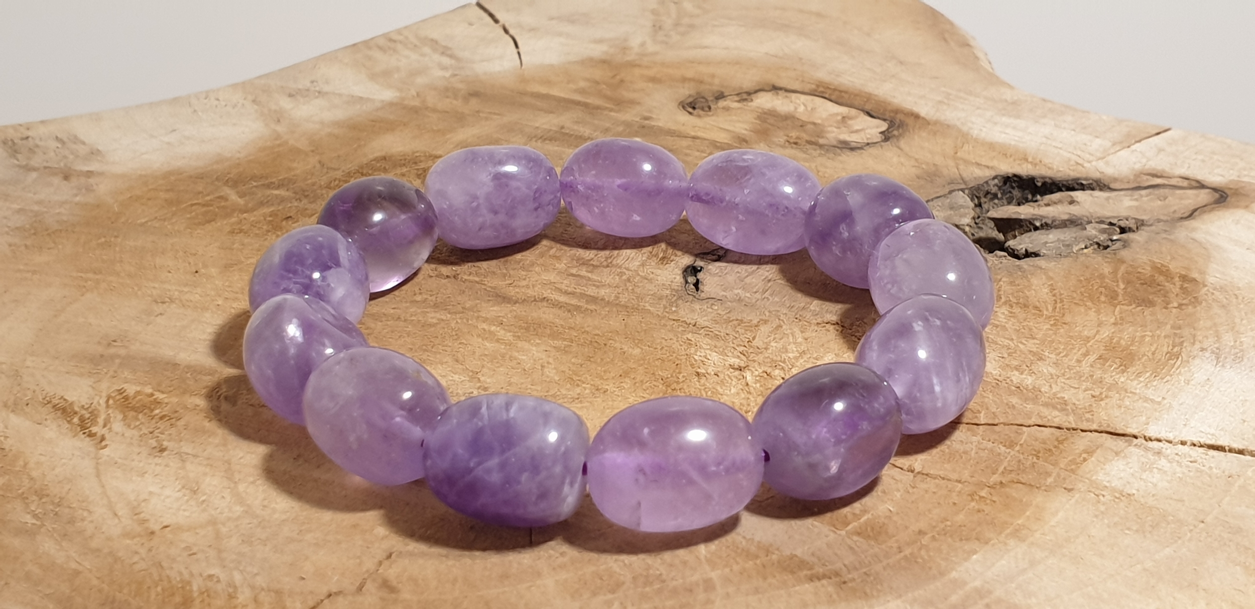bracelet pépite améthyste 3