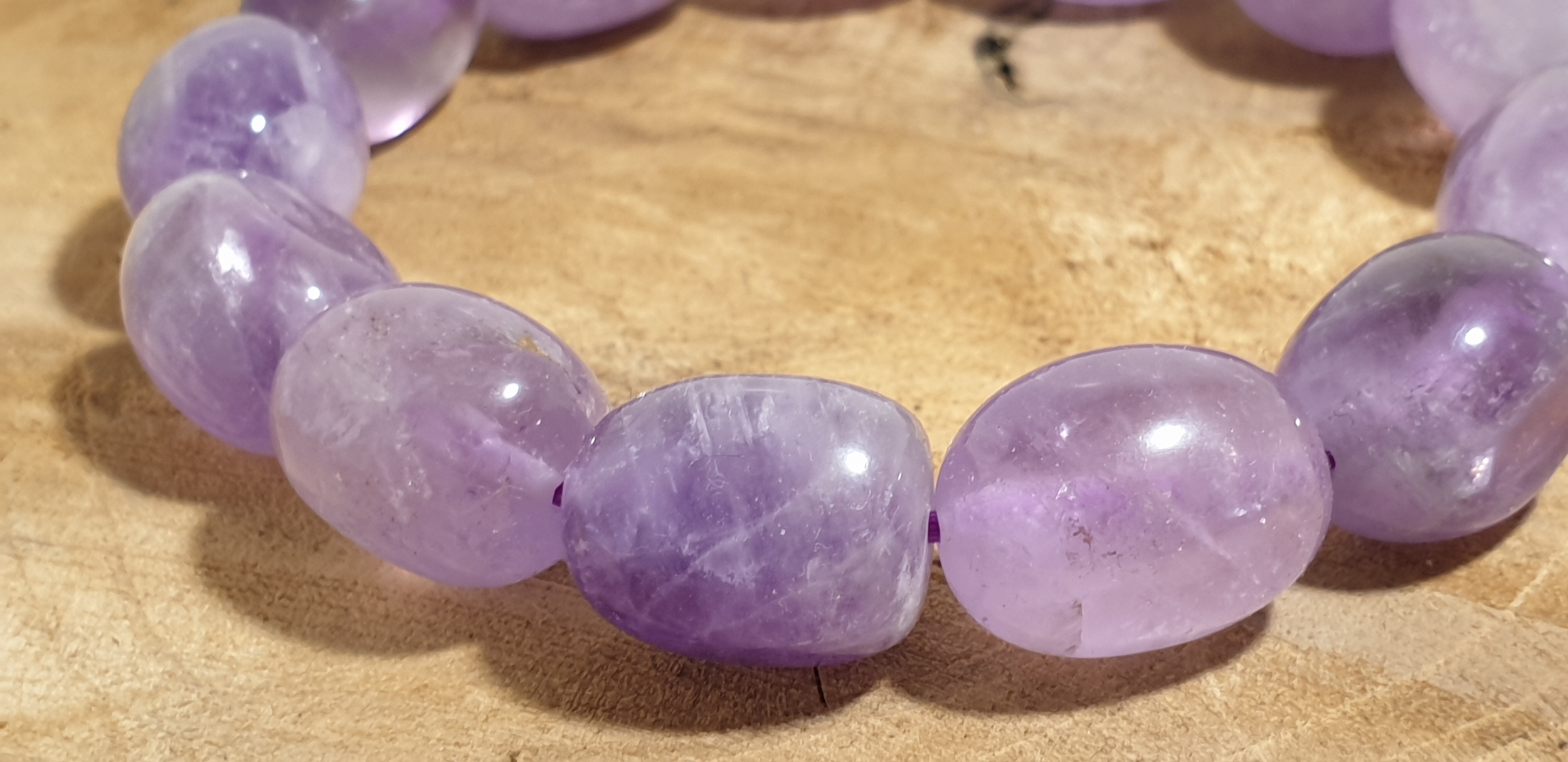 bracelet pépite améthyste 4
