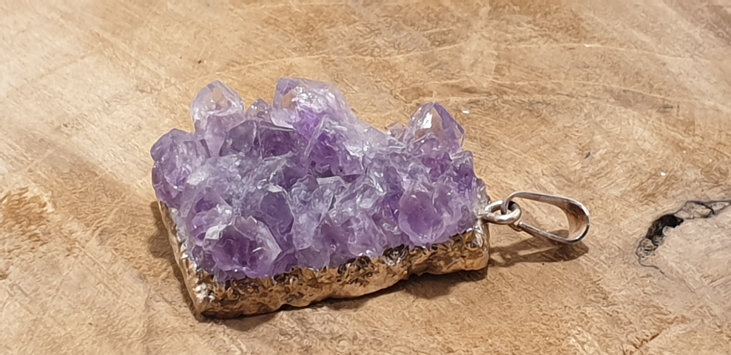pendentif fragment améthyste 4