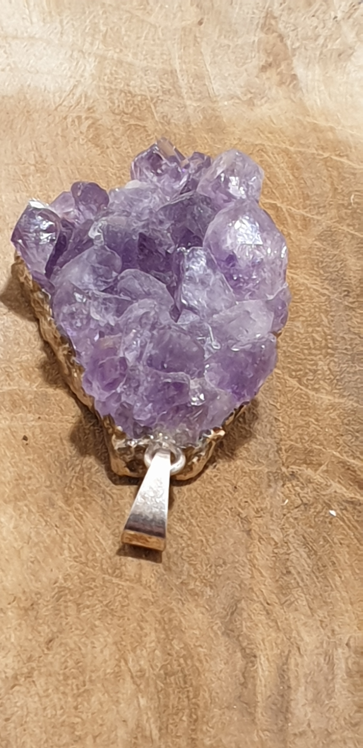 pendentif fragment améthyste 5