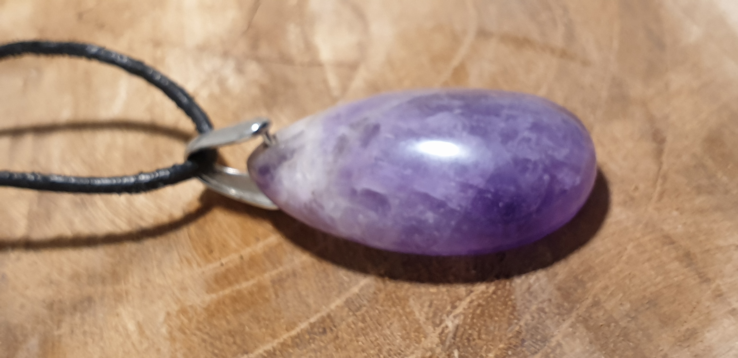 pendentif goutte améthyste 3