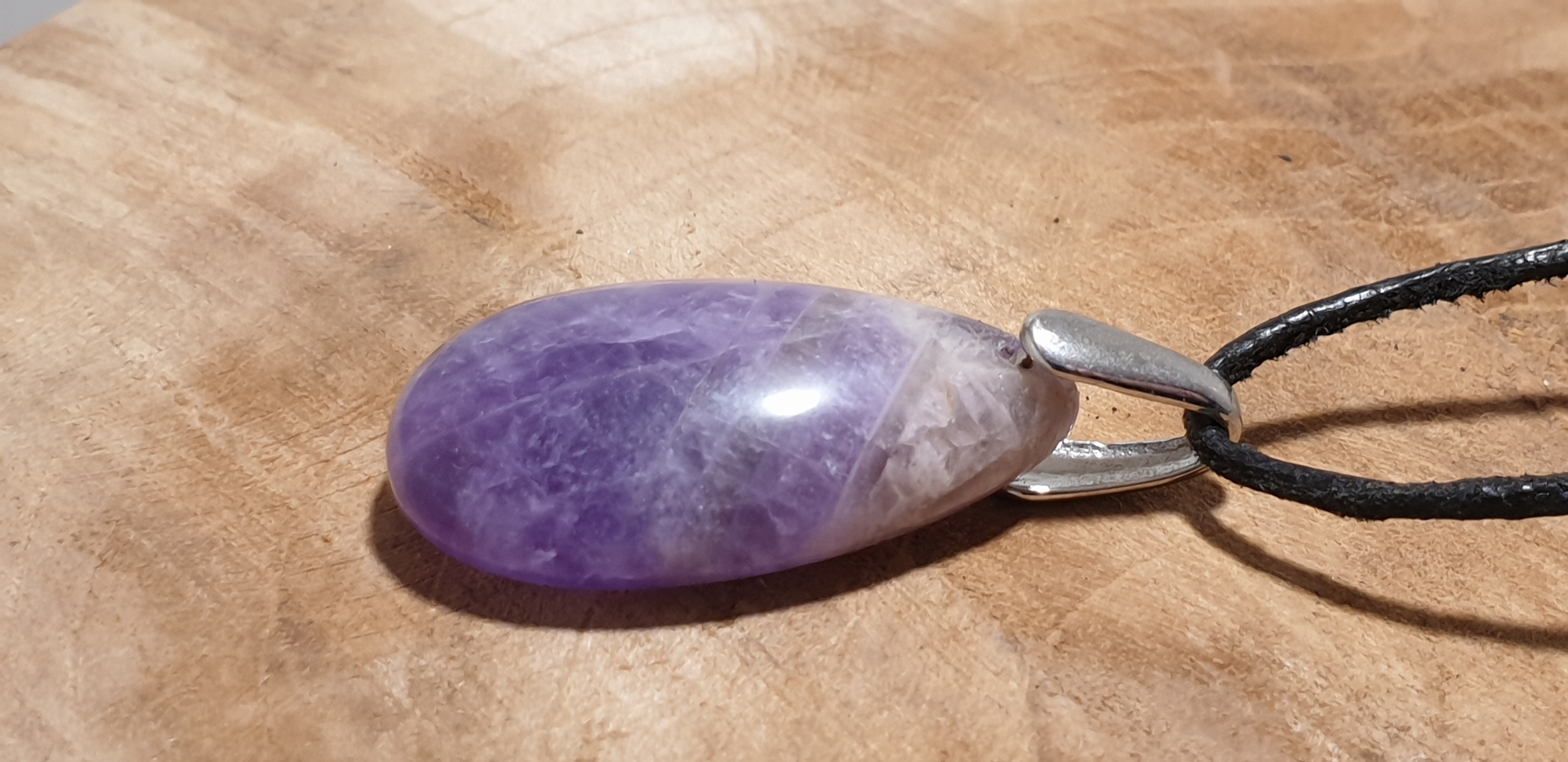 pendentif goutte améthyste 4