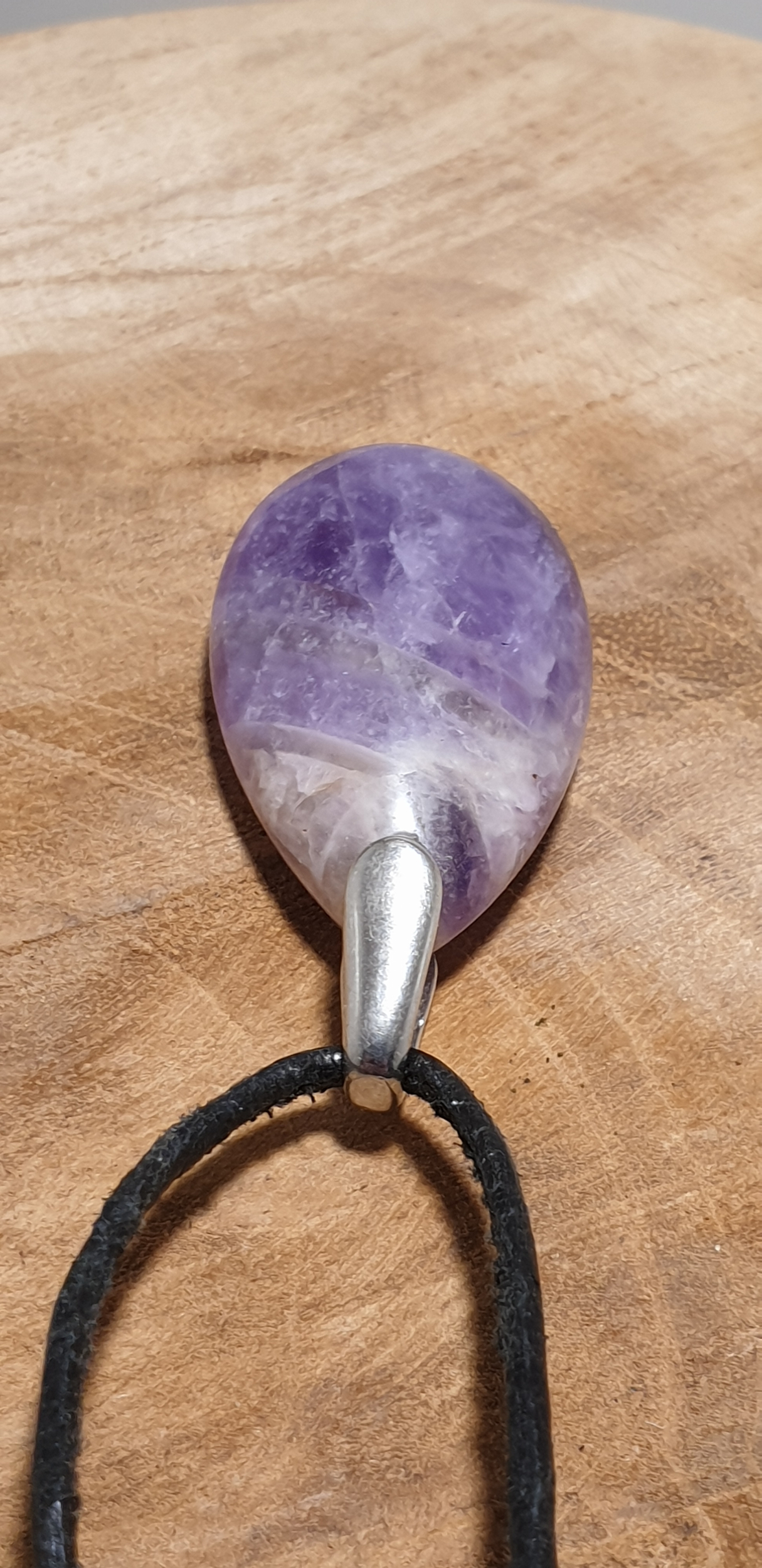 pendentif goutte améthyste 5